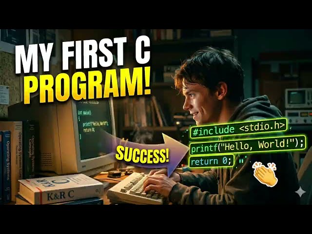 C Language Tutorial Series – Part 5 | First C Program| Sarangee Online Tutorials