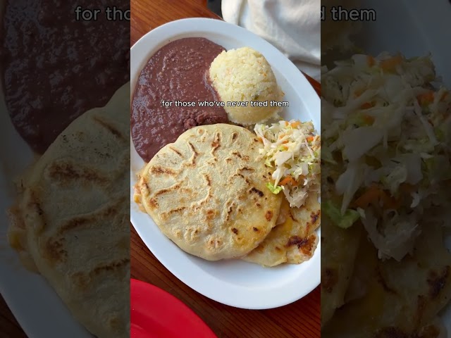 Trying Salvadorian Pupusas🇸🇻