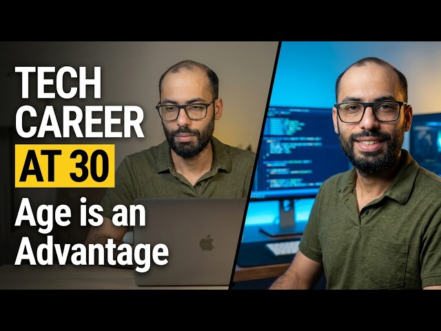 Starting Tech Career at 30 | Why Your Age is an Advantage (Not a Barrier) #Tech #dataengineering