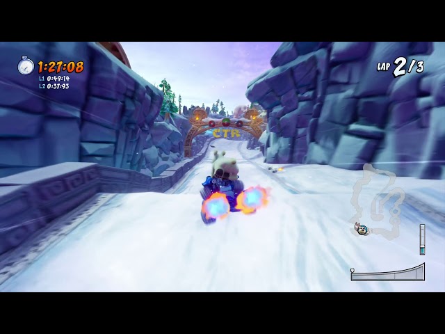 CTR Nitro Fueled Developer Time Trials -  Polar Pass