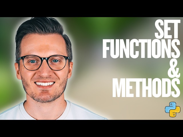Python Day 59: Built In Functions for Sets