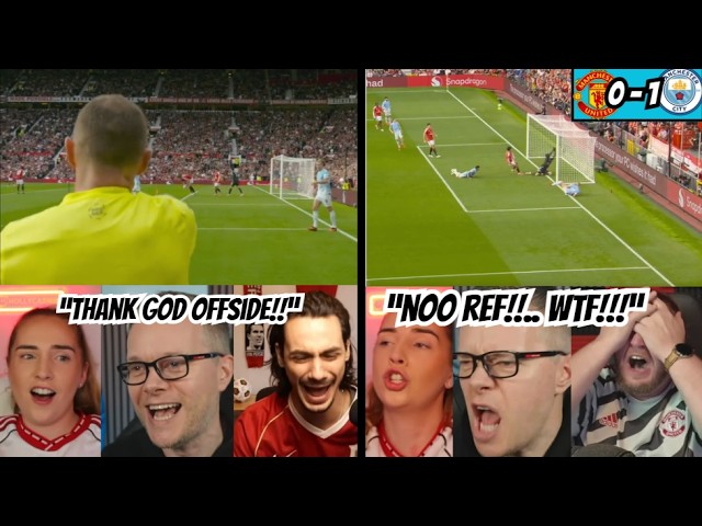 Man United Fans FURIOUS as Controversial Haaland Goal STANDS After VAR Overturns Offside 😡💀