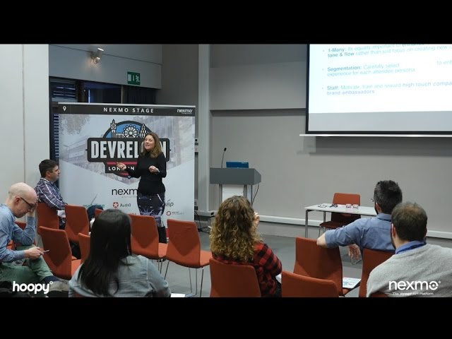 Developer experience for developer events: Caroline Lewko