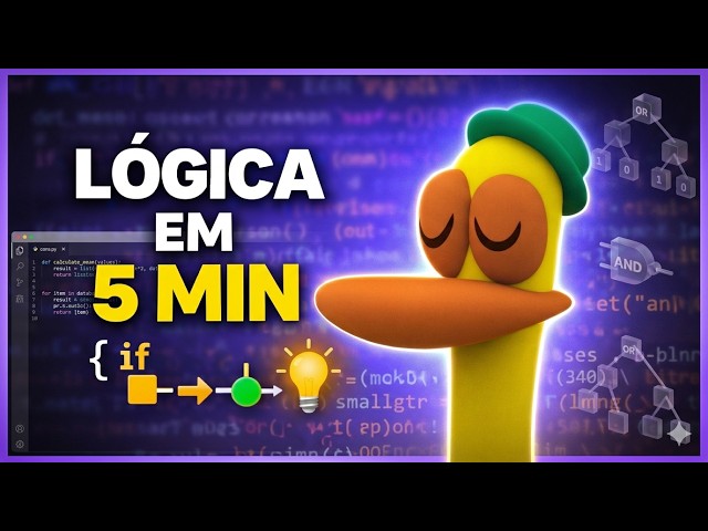 LÓGICA DE PROGRAMAÇÃO em 5 MINUTOS (Aprenda RÁPIDO o Básico)