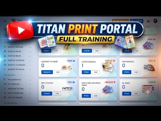 Best Print Portal Source Code for Retailers | Aadhar, PAN, Voter Print 2026