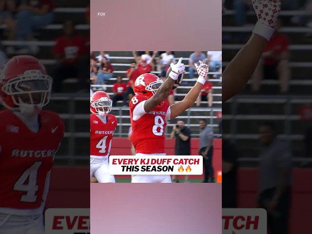 KJ Duff already has 333 receiving yards with 5 touchdowns in just 2 games 🤯 #collegefootball