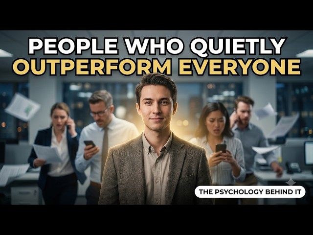 Psychology of People Who Quietly Outperform Everyone Around Them