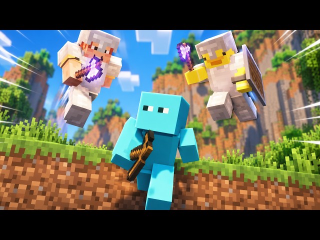 Minecraft Speedrunner Vs 2 Hunters - Except We Are Bad...