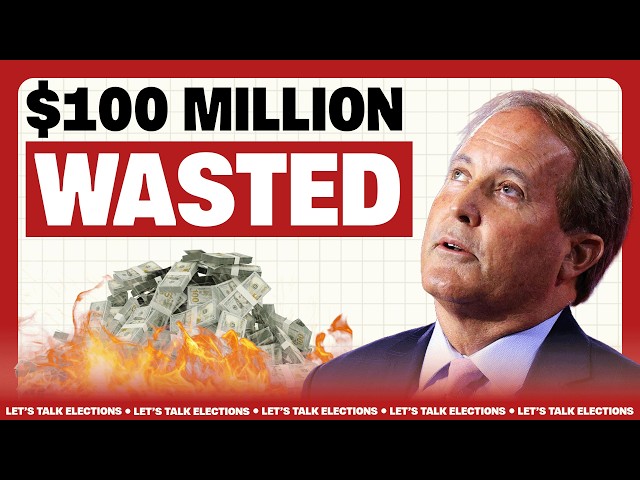 Republicans CAN'T SAVE Ken Paxton in Texas Senate Race