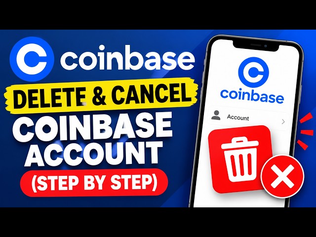 How to Close Your Coinbase Account | Delete & Cancel Coinbase Account (Step by Step)