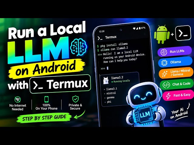 How to Run a Local LLM on Android with Termux (Beginner Guide)