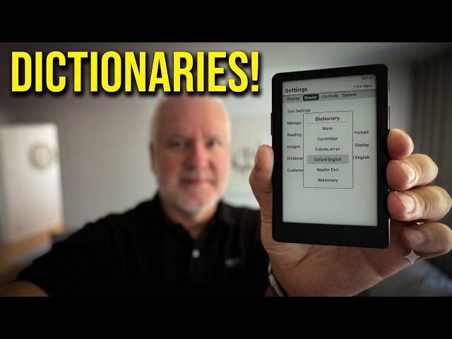 How to use Dictionaries on the XTEINK X4 Pro!