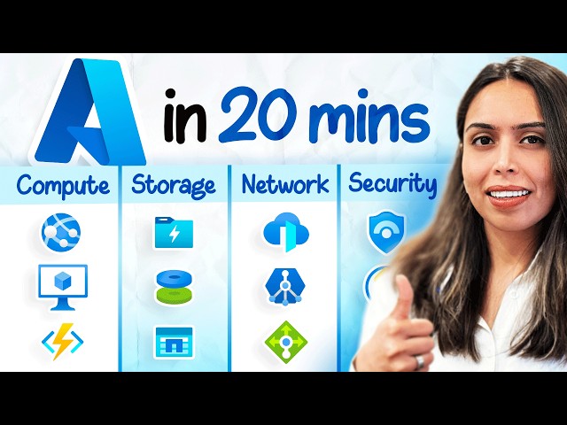 90% Of Azure EXPLAINED In 20 Minutes | COMPLETE Crash Course For Beginners
