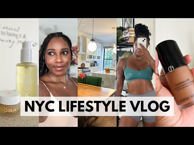 NYC LIFESTYLE VLOG! House Hunting in Brooklyn, My Exercise + Easy Makeup Routine & Walmart Haul ❤︎