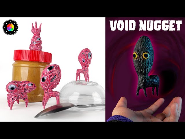 MAKING LIL NUGGET & VOID NUGGET (Don't You Crush Them) with Clay of Trevor Henderson | PlastiVerse