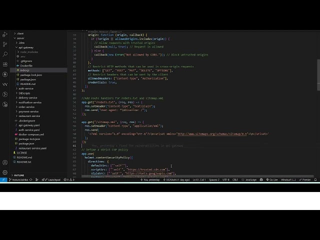 Secure Software Development  Project Demo By Group 32