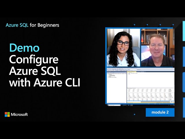 Demo: Configure Azure SQL with Azure CLI | Azure SQL for beginners (Ep. 17)