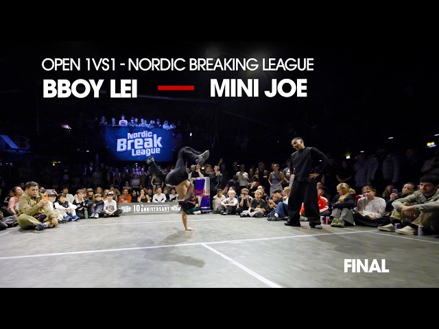 Mini Joe vs Bboy Lei [1vs1 Final] // stance x Nordic Break League