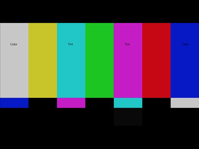 Projector Brightness Contrast and Color Calibration
