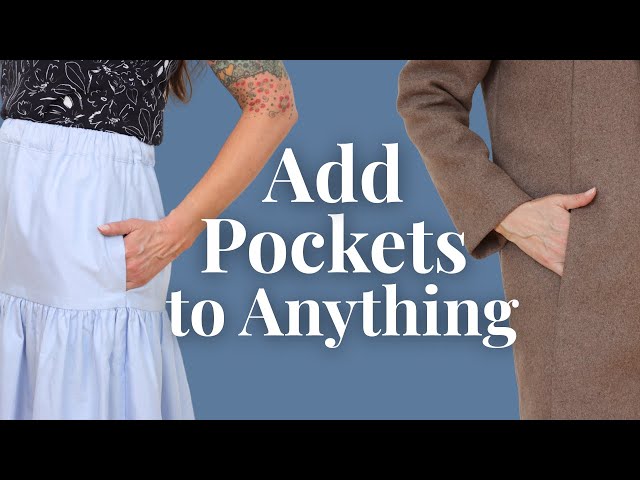 Add Side Seam Pockets in 15 Minutes (w/ FREE Template!)