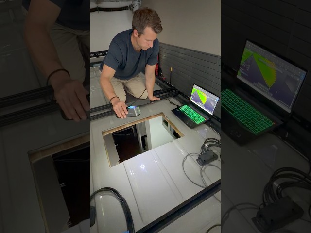 Custom Roof Tent Flange #3Dscan #3Dprint #fyp #bambulab