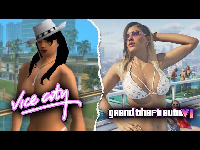 GTA 6 Trailer Recreated in Vice City! 💗