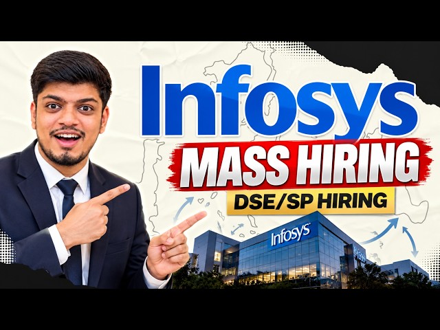 Infosys Biggest Update | SP DSE Hiring Process | Infosys SP DSE Mass Hiring | Exam in Oct
