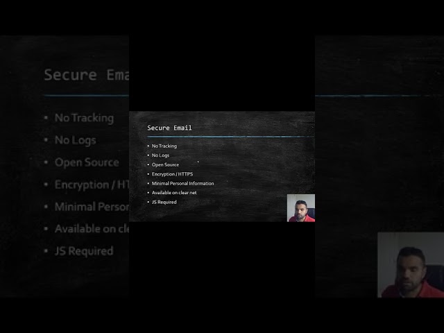 Which email provider should you choose for the dark web | CyberSecurityTv | Shorts | API Testing