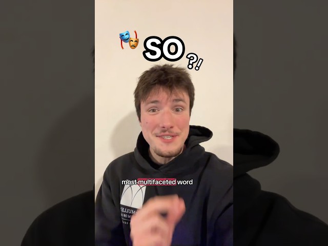What does “so” actually mean?