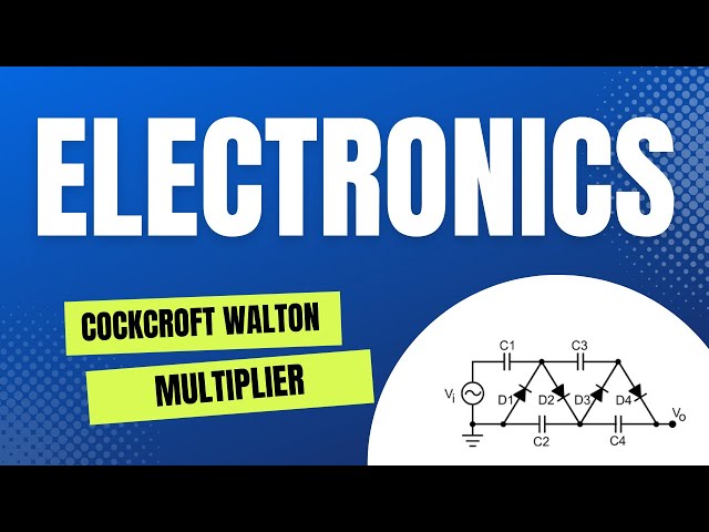How Does a Cockcroft Walton Multiplier Work (With Animation)