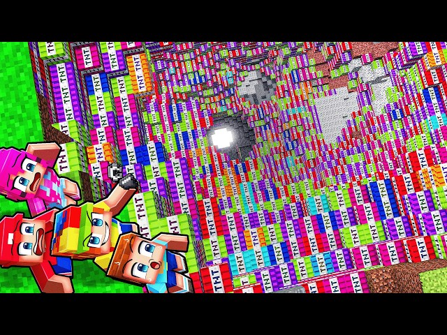 Exploding Every SECRET Minecraft TNT in One Video…