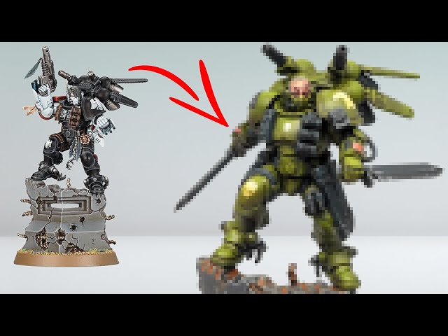 Kitbashing A RAPTOR KAYVAAN SHRIKE - Custom Space Marine Army Project