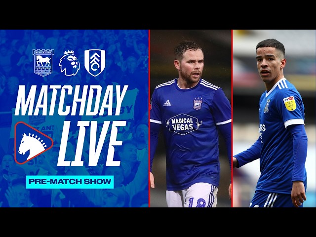 MATCHDAY LIVE | TOWN V FULHAM