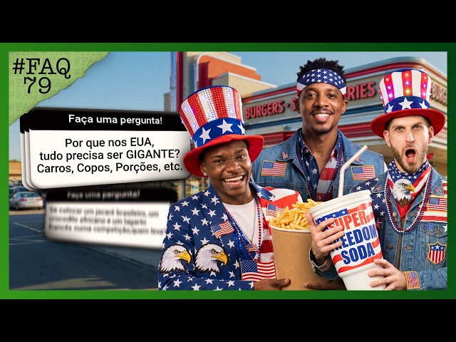 #FAQ #79 | AS MAIORES BIZARRICES CULTURAIS DOS ESTADOS UNIDOS | #3CONTINENTES