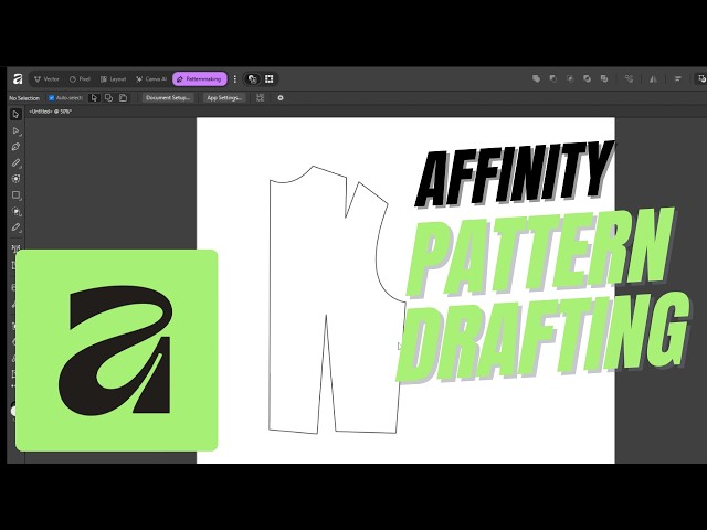 Sewing Pattern Drafting in Affinity: Overview of Tools