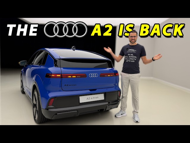 all-new Audi A2 e-tron REVEAL 2027 - again controversial, but delivers more Audi than you think?