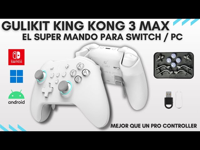 GuliKit KingKong 3 Max The best controller for Switch and PC