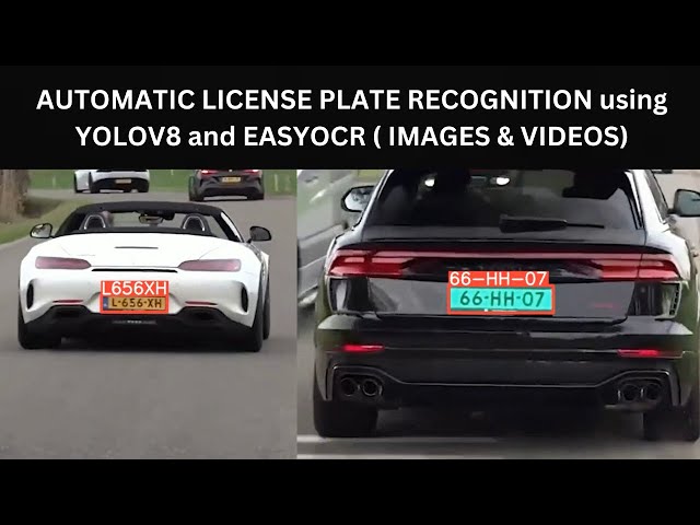 Automatic License Plate Recognition using YOLOV8 and EasyOCR ( Images & Videos)
