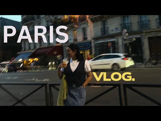 Paris Vlog 🫧 exploring the city : Louvre Museum & Eiffel Tower 🇫🇷