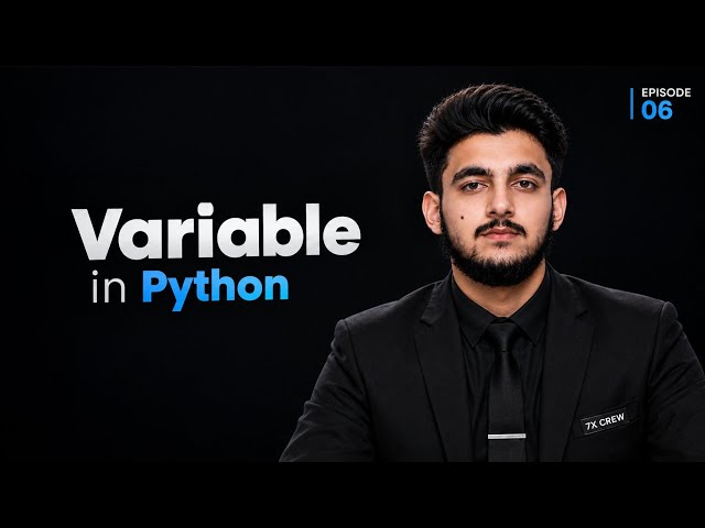 Variable in Python Explained | Python Course Episode 6