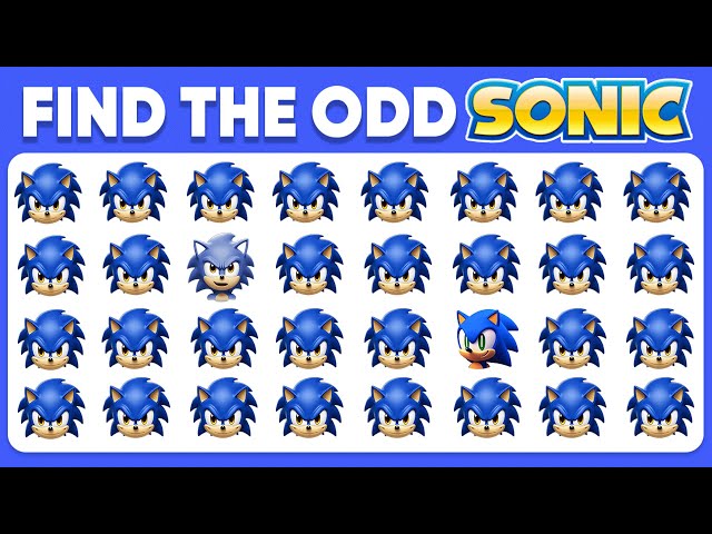 Find the ODD One Out - Sonic the Hedgehog Edition | Emoji Quiz | Daily Quiz
