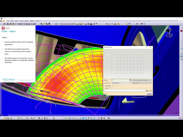 CAVA Wiper Feature Demonstration