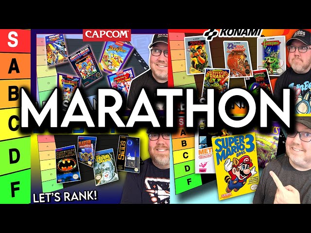 Ranking the Best and Worst NES Games from the BEST Companies - Marathon