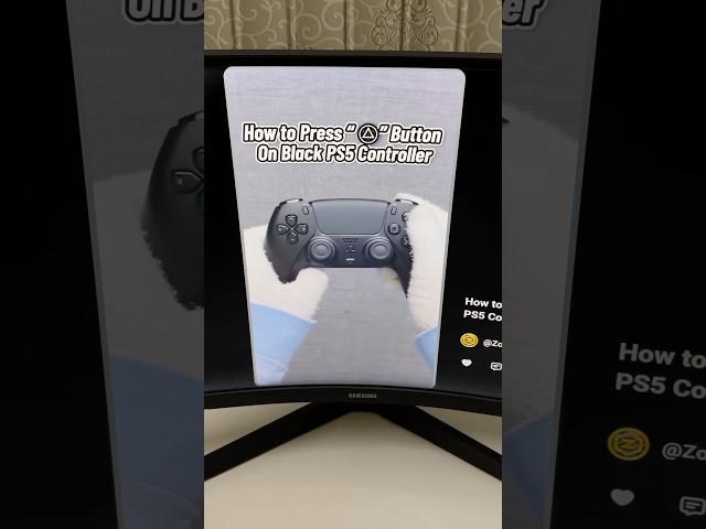 POV: Watching PS5 Button Tutorial be like 💀