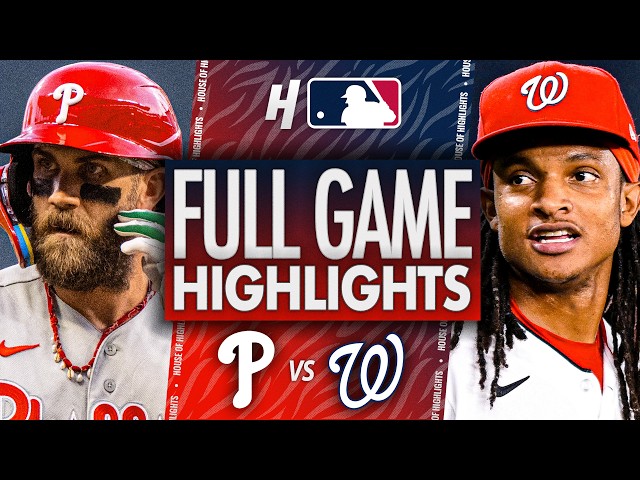 Philadelphia Phillies vs Washington Nationals - FULL GAME HIGHLIGHTS 🔥 September 16, 2026 MLB Season
