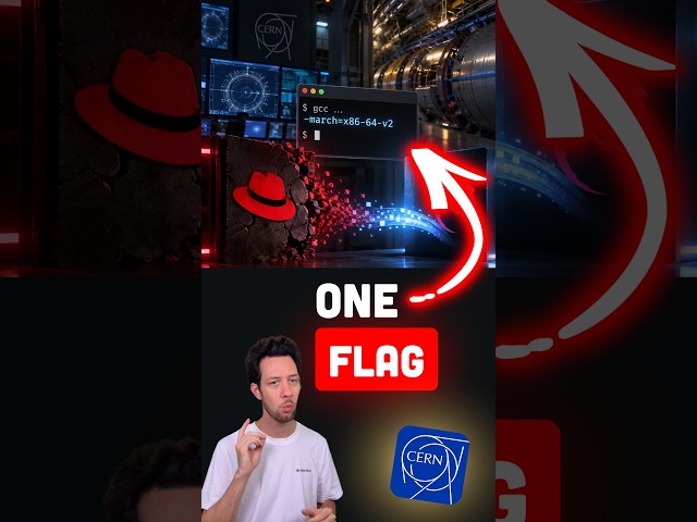 One Compiler Flag Made CERN Leave Red Hat #cern #programming #compiler