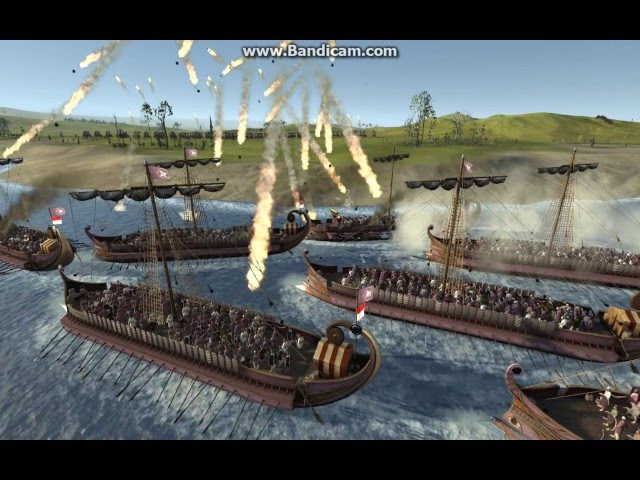 Rome Total war Greek heavy onager vs  Asault Tetreres Hilmen /Costal battle