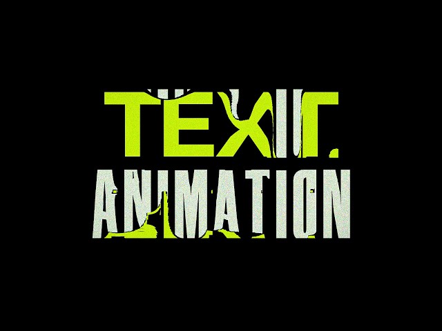 MeltingText Effect Animation In After Effects|Text Animation in After Effects