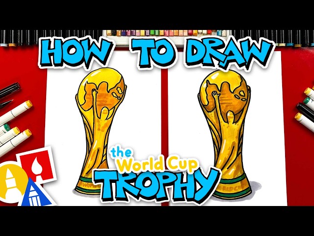 How To Draw The World Cup Trophy