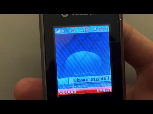 And this is why Vodafone sucks. Java Application Restriction. Original Huawei is better…